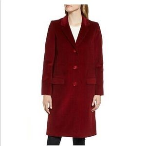 Helene Berman LONDON Corduroy College Coat (Rust)